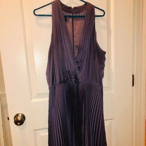 Purple "Marilyn" Halter Neck Dress